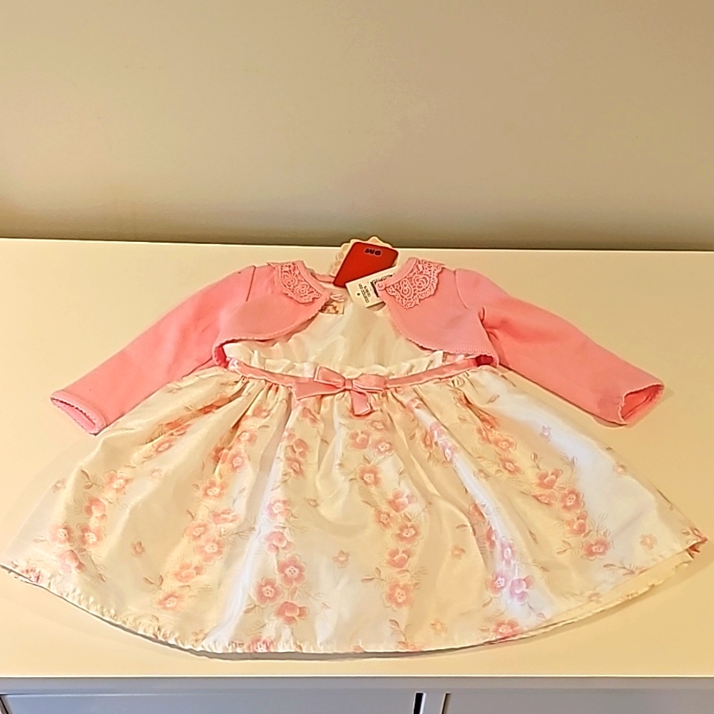 Baby girl 9M dress with tags